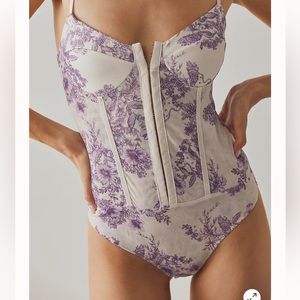 Free people night rhythm bodysuit.